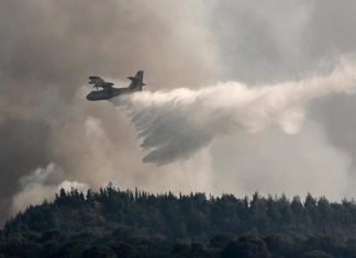 Πολύ υψηλός κίνδυνος πυρκαγιάς και την Τρίτη 13-8-2019, ιδιαίτερα στην Αττική (χάρτης)