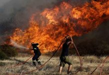 Συναγερμός για τις φωτιές στην Ζάκυνθο