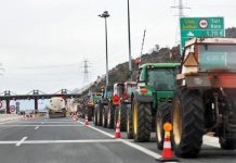Κινητοποίηση αγροτών στα εγκαίνια του αυτοκινητόδρομου Πατρών – Πύργου