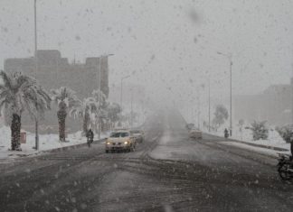 Νέα κύμα ψύχους με σφοδρές χιονοπτώσεις στo Mαρόκο