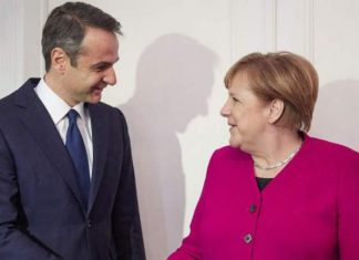 Επικοινωνία Μητσοτάκη με Μέρκελ για μη συμμετοχή της Ελλάδας στη Διάσκεψη του Βερολίνου
