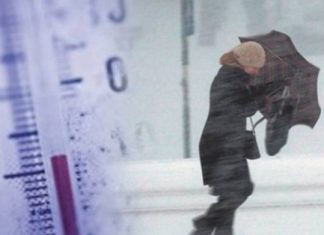 Νέα σημαντική πτώση της θερμοκρασίας στην Ελλάδα