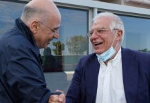 Στις Καστανιές Έβρου Δένδιας – Μπορέλ: “Η ΕΕ θα προστατέψει τα εξωτερικά της σύνορα”