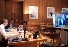 Τηλεδιάσκεψη Μητσοτάκη με Ευρωπαίους ηγέτες για την covid-19