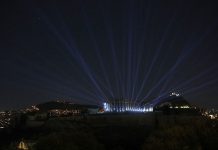 Ο νέος φωτισμός της Ακρόπολης (video)