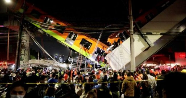 Mecixo city rail accident 2021