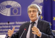 Πέθανε ο πρόεδρος του Ευρωπαϊκού Κοινοβουλίου Νταβίντ Σασόλι