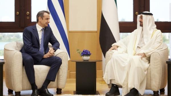 Kyriakos Mitsotakis_Mohammed Bin Zayed Al Nahyan