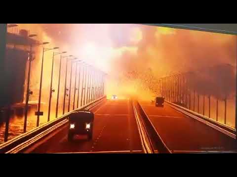 CRIMEA-BRIDGE EXPLOSION
