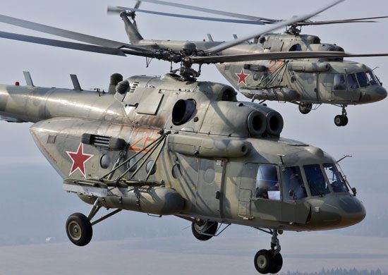 russian mi-8 helicopter