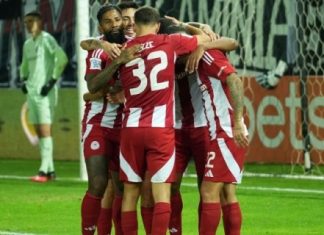 Χωρίς να ενθουσιάσει, ο Ολυμπιακός επικράτησε 3-0 του Ατρόμητου