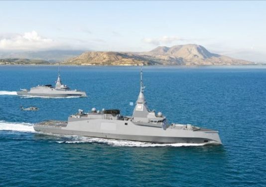 Στην Κύπρο η νέα φρεγάτα FDI (Belharra) «Κίμων», με δεύτερη ελληνική φρεγάτα που φέρει το σύστημα «Κένταυρος» και ζεύγος μαχητικών F-16