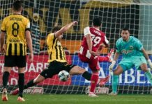 Πήρε τον βαθμό ο Ολυμπιακός από την ΑΕΚ – Έξαλλος με τη διαιτησία ο Ηλιόπουλος: