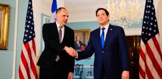 Σε καλό κλίμα η συνάντηση Γεραπετρίτη – Ρούμπιο